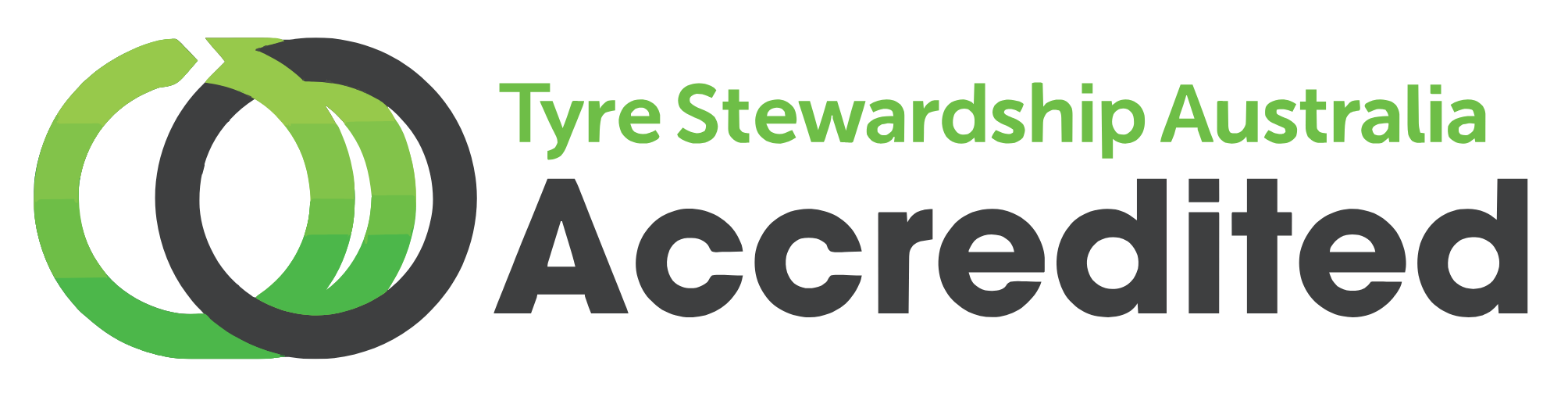 Tyre Stewardship Australia Accredited logo