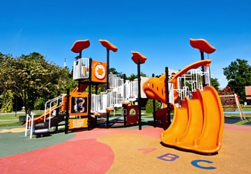 Rubber Outdoor Floor Safe Play